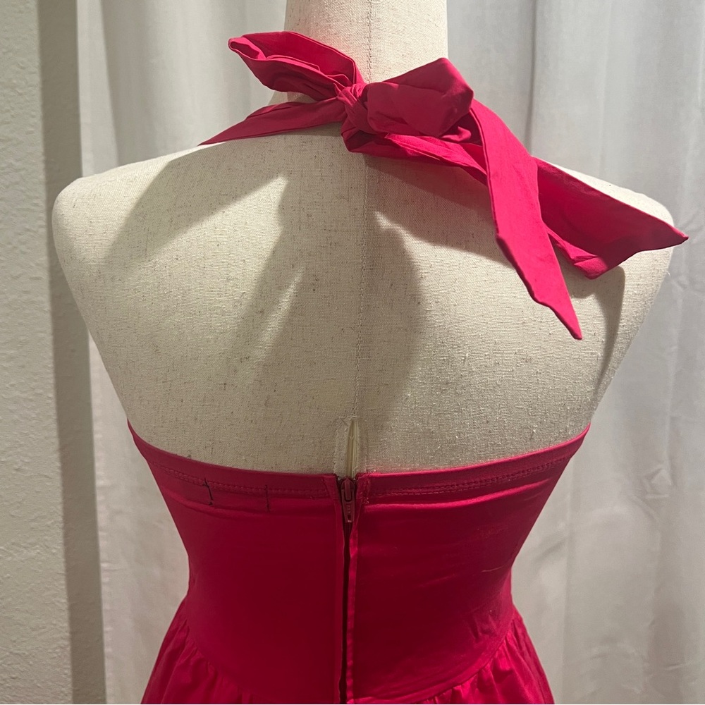 Ruby Rox Vibrant Pink Button-Front Mini Dress - image 7